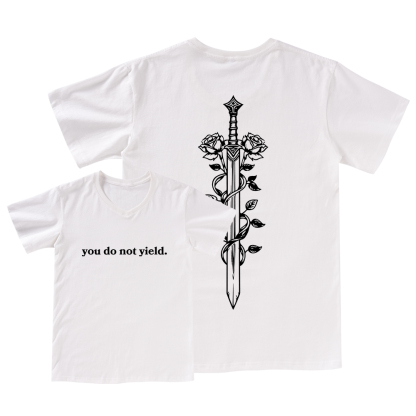 Pagewings Throne of Glass Merch TOG Shirt, Aelin Galathynius V-neck T-shirt