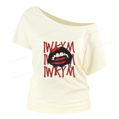 Pagewings Sci Fi Novel Lover Women Off Shoulder T-shirts