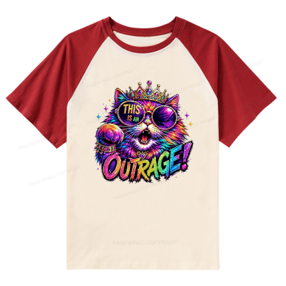 Pagewings Sci-Fi Book Lover Raglan T-shirt