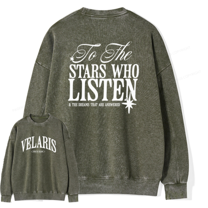 Pagewings Velaris Unisex Washed Sweatshirt