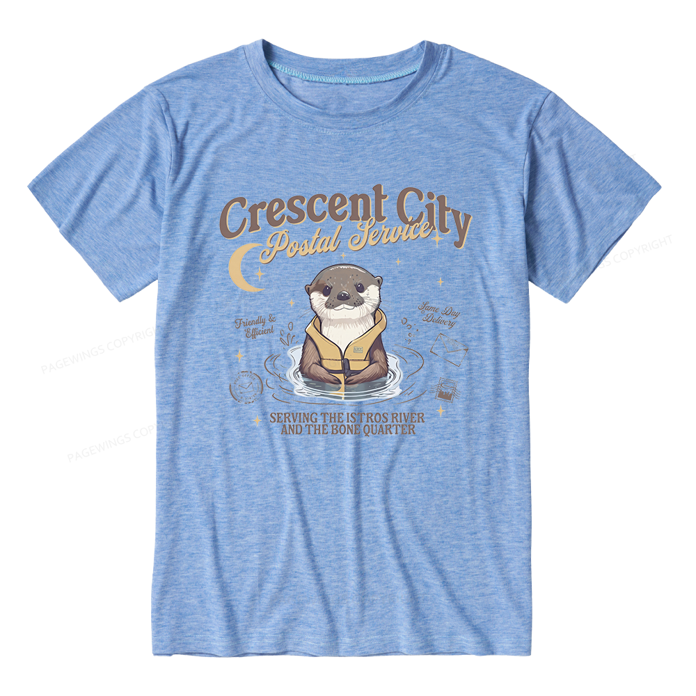 Pagewing Reading Fantasy Bookish Unisex Heather T-Shirt