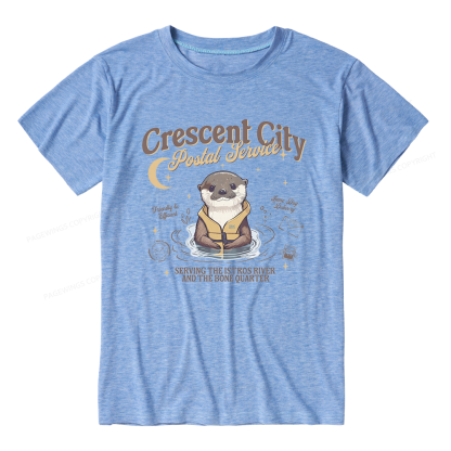Pagewing Reading Fantasy Bookish Unisex Heather T-Shirt