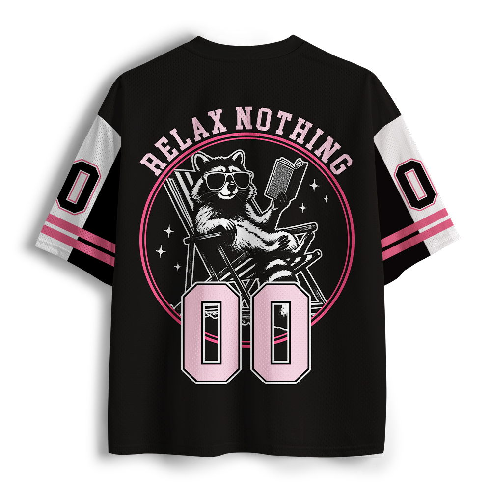 Pagewings Nothing Is Under Control Unisex Mesh Jersey