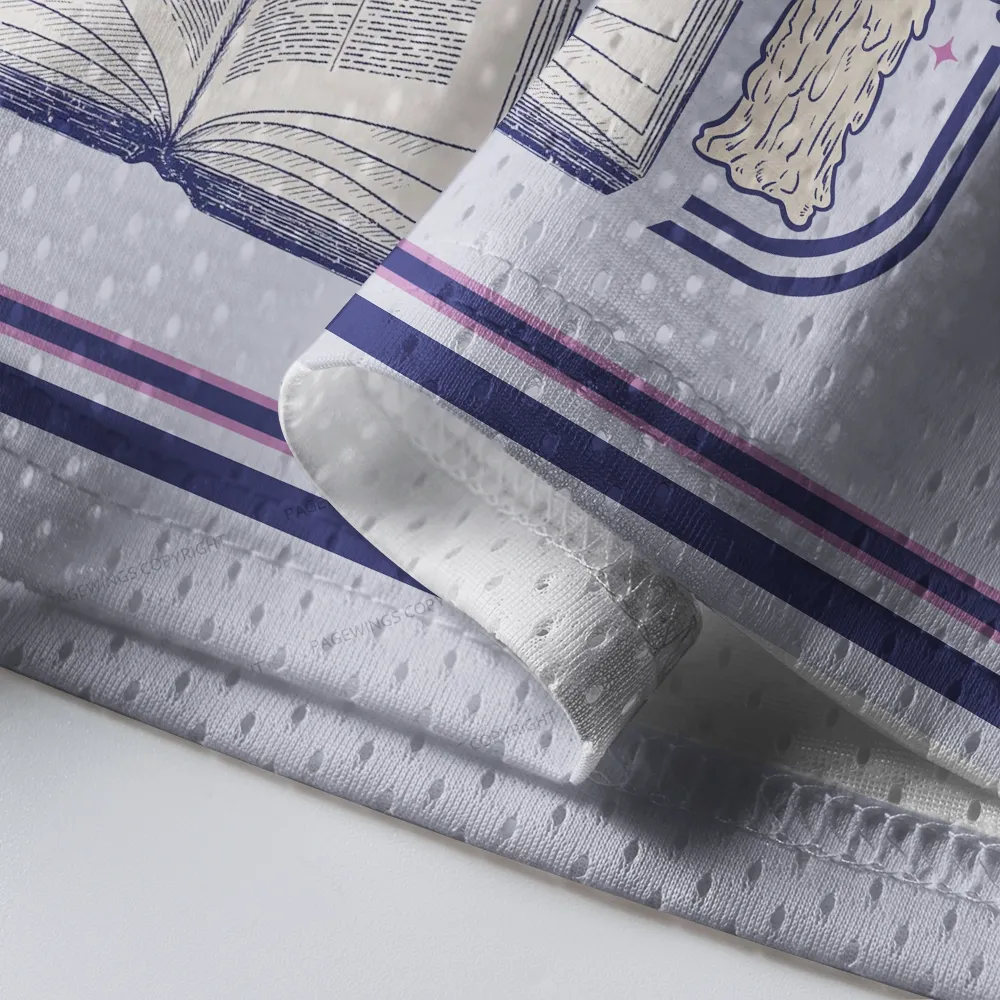 Pagewings Tired Moms Book Club Unisex Mesh Jersey