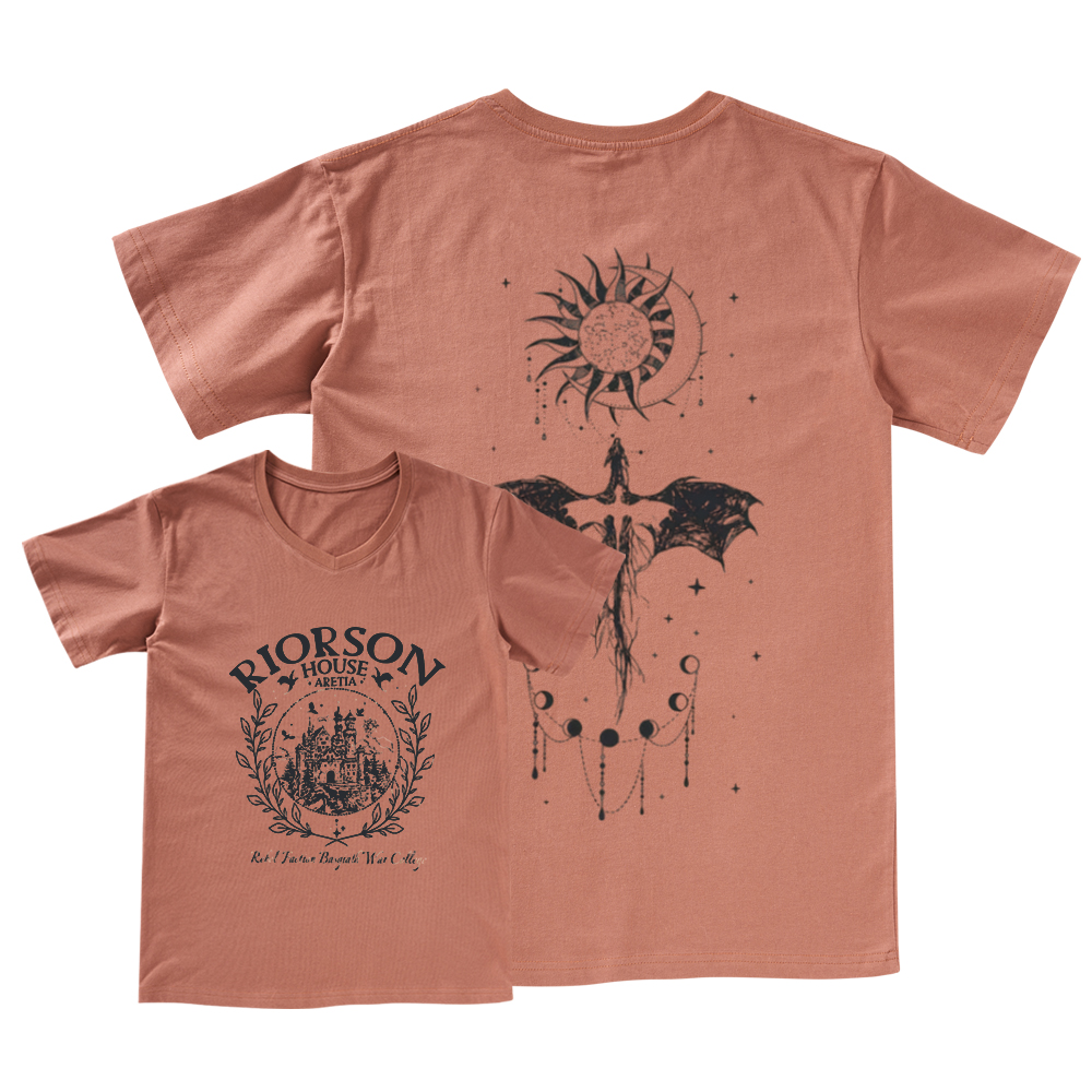 Pagewings Fourth Wing V-neck T-shirt