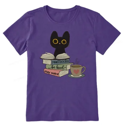 Pagewings Read Books Be Kind Stay Weird Unisex Classic T-shirt