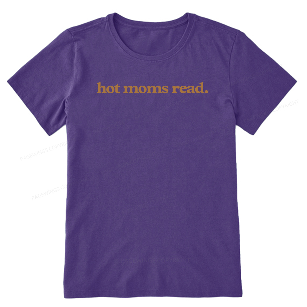 Pagewings Hot Moms Read Unisex Classic T-shirt
