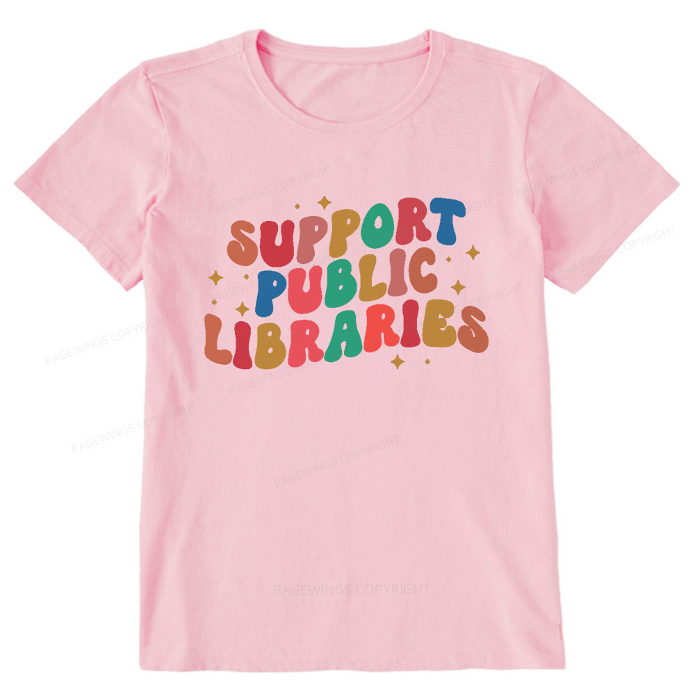 Pagewings Public Library Unisex Classic T-shirt