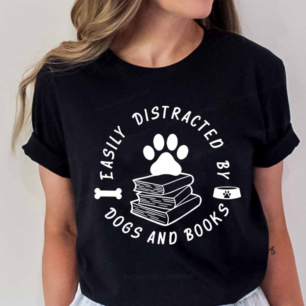 Pagewings Book Lover Sweater Funny Dog Sweater Unisex Classic T-shirt