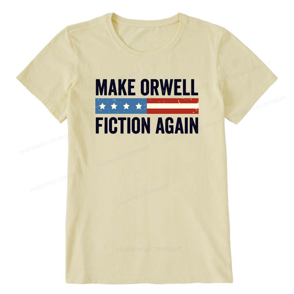 Pagewings Make Orwell Fiction Again Unisex Classic T-shirt