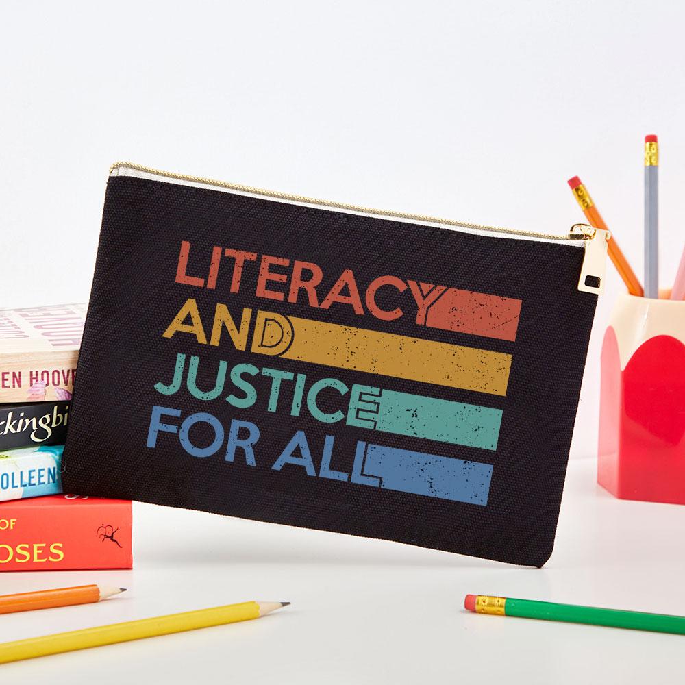 Pagewing Literacy and Justice For All Pouch