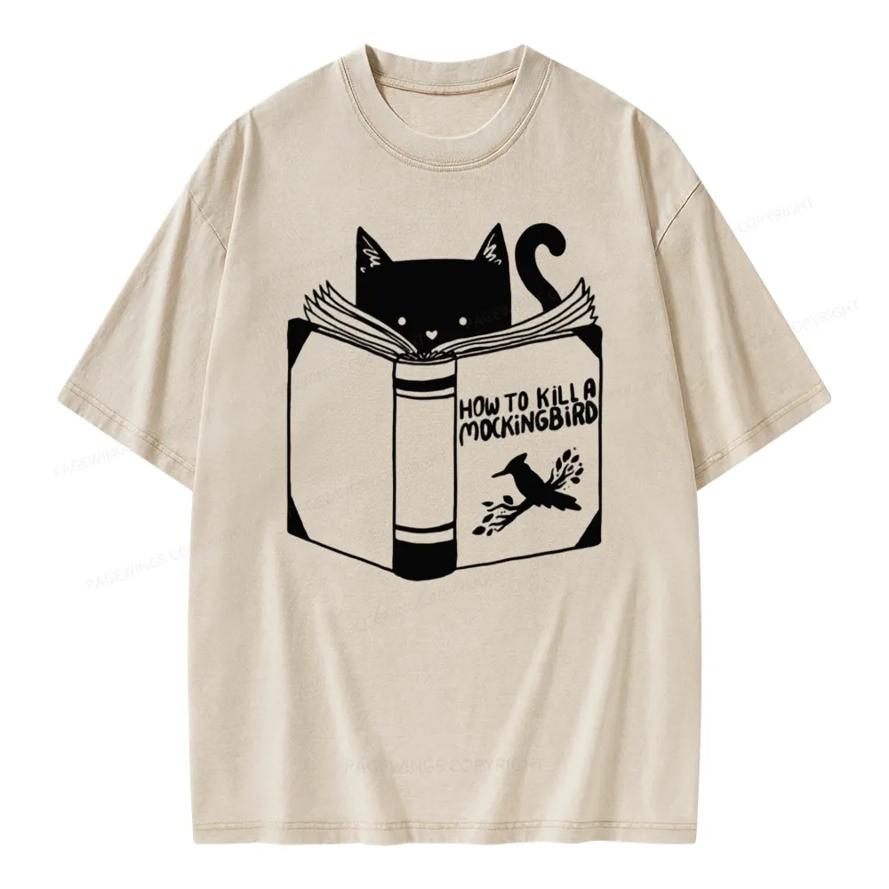 Pagewing How to Kill a Mockingbird Unisex Washed T-shirt