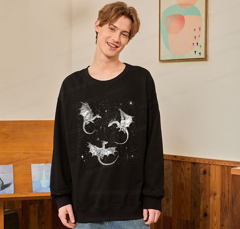 Pagewings Dragon Fantasy Unisex Classic Sweatshirt