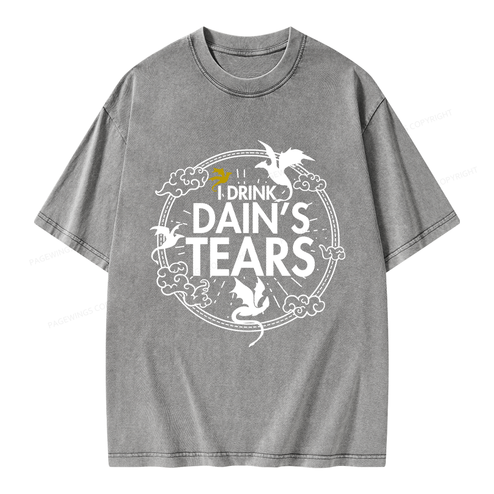Pagewings Fantasy Lover Unisex Washed T-shirt