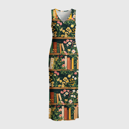 Pagewings Book Vibes Crochet Maxi Dress