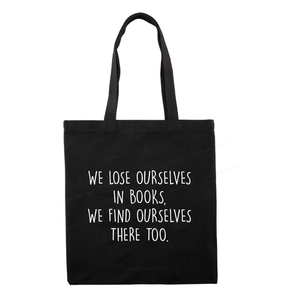 Pagewings Lose Ourselves In Books Tote Bag