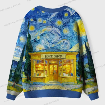 Pagewings Bookshop Unisex Ugly Cardigan Sweaters