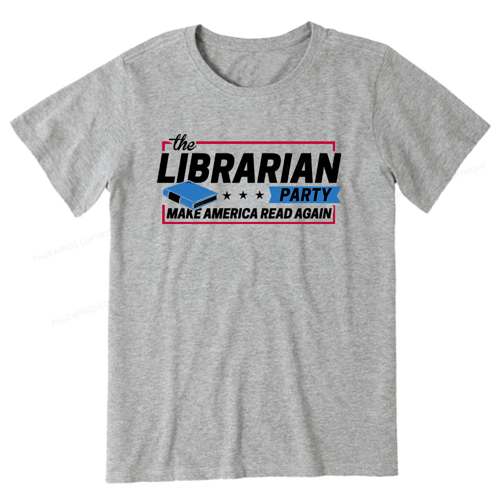 Pagewings The Librarian Party Unisex Classic T-shirt