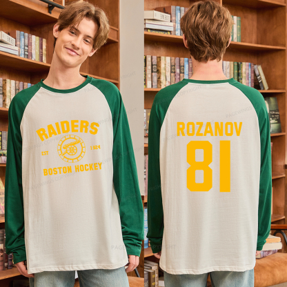 Pagewings Romance Novel Lover Long Sleeve Raglan T-shirt