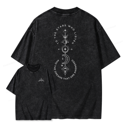 Pagewings Fantasy Lover Unisex Washed T-shirt