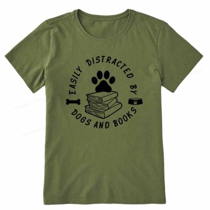 Pagewings Book Lover Sweater Funny Dog Sweater Unisex Classic T-shirt