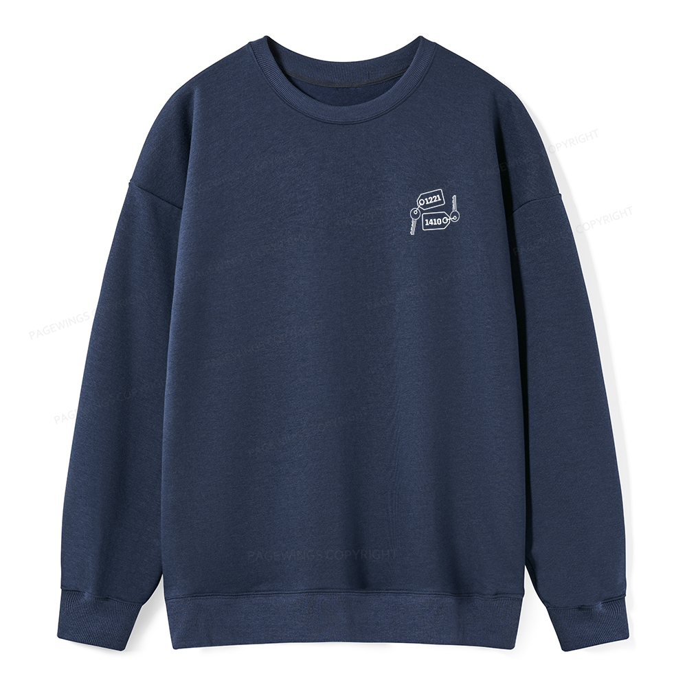 Pagewings Room Numbers Unisex Classic Sweatshirt