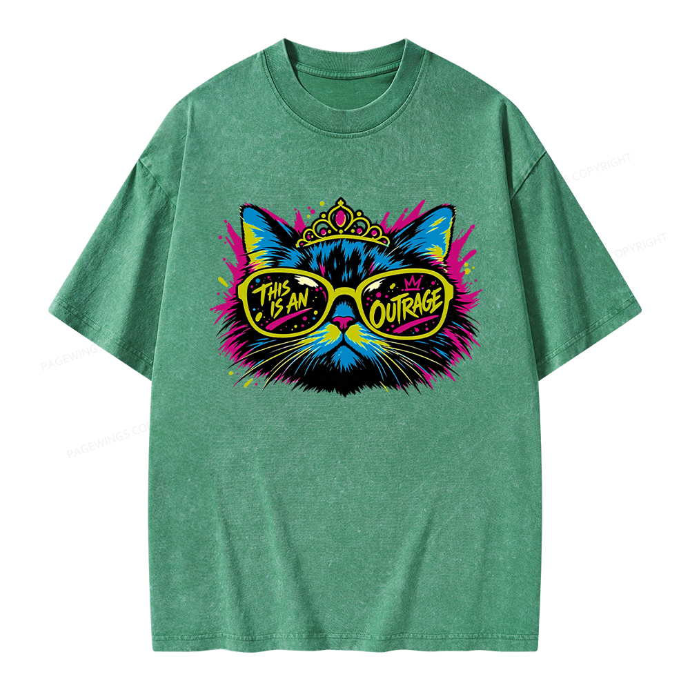 Pagewings Sci Fi Bookish Unisex Washed T-shirt