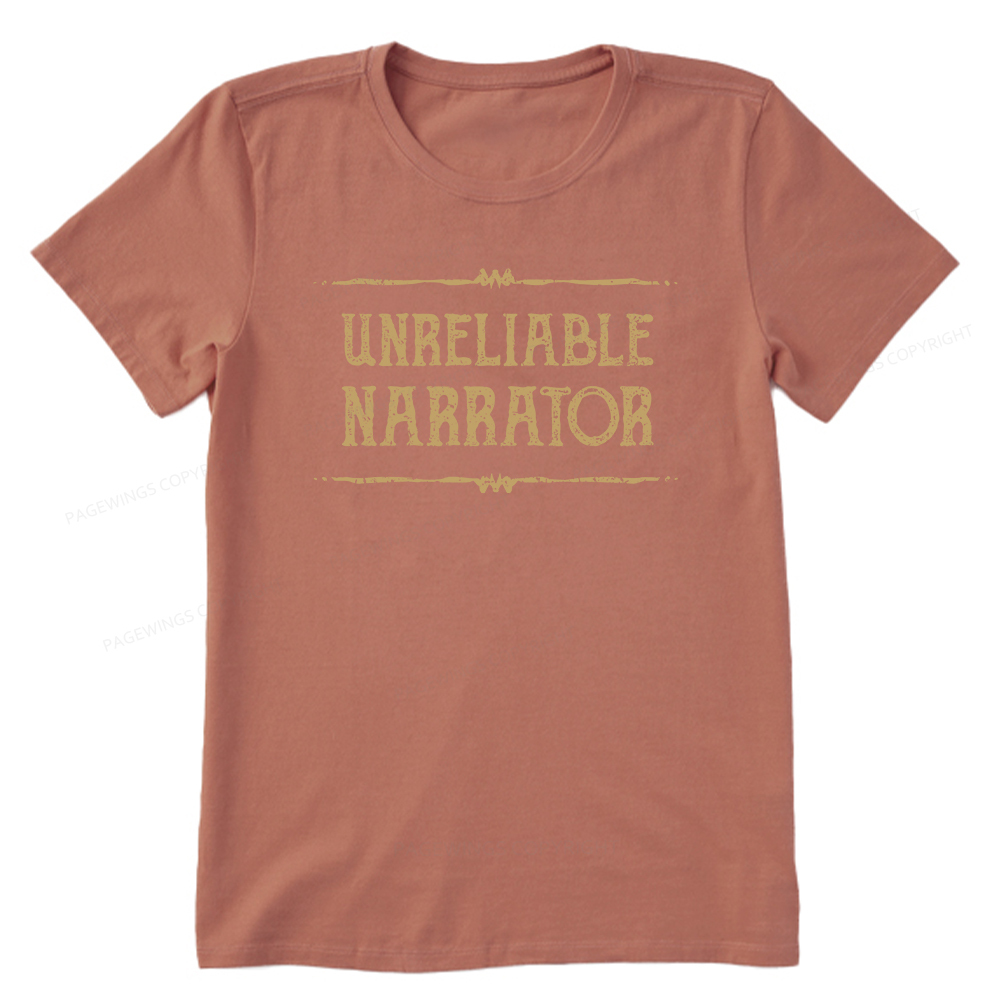 Pagewings Unreliable Narrator Unisex Classic T-shirt