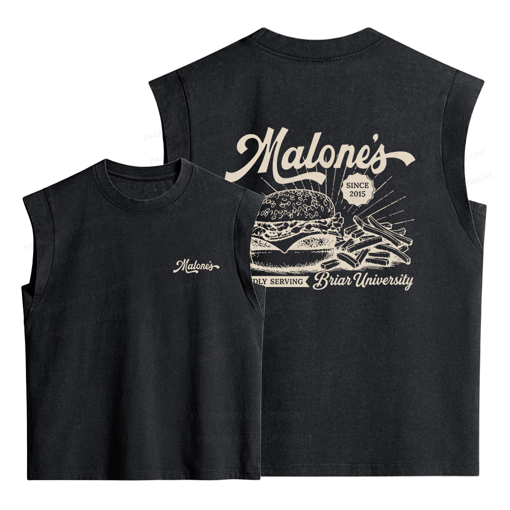 Pagewings Hockey Romance Women's Washed Tank Top