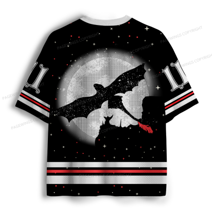 Pagewings Fantasy Books Lover Unisex Mesh Jersey