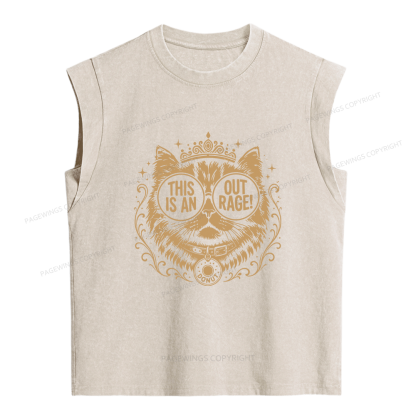 Pagewings Sci-Fi Bookish Women's Washed Tank Top