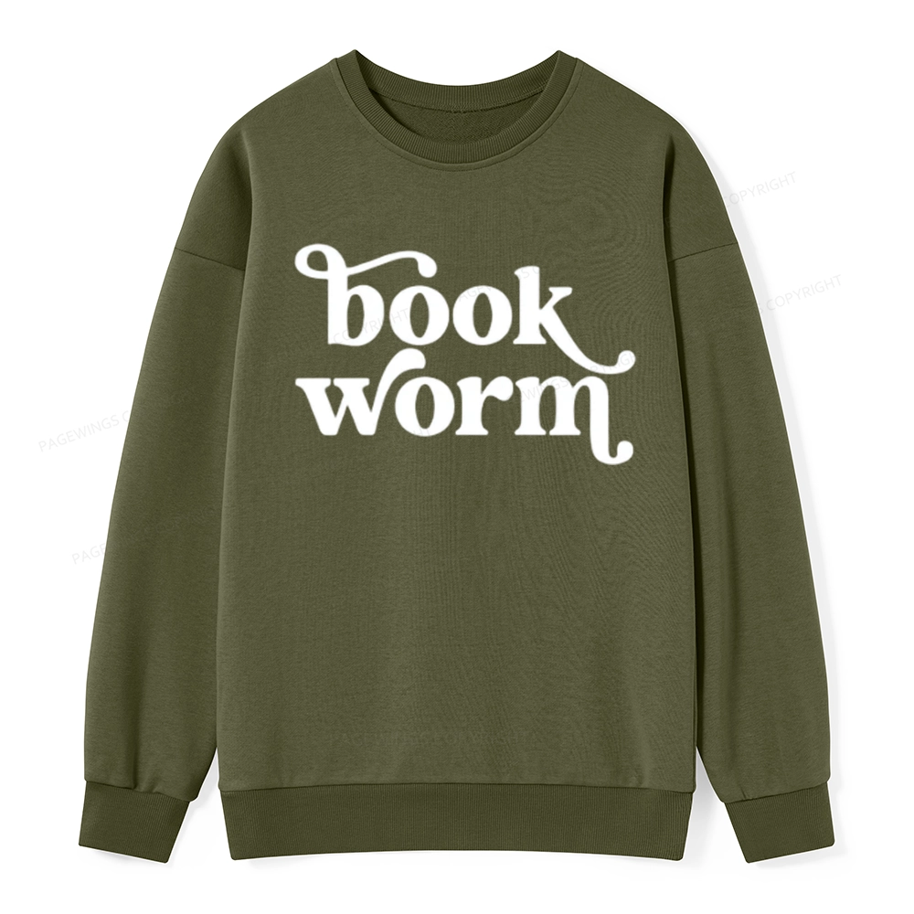 Pagewings Book Worm Unisex Classic Sweatshirt