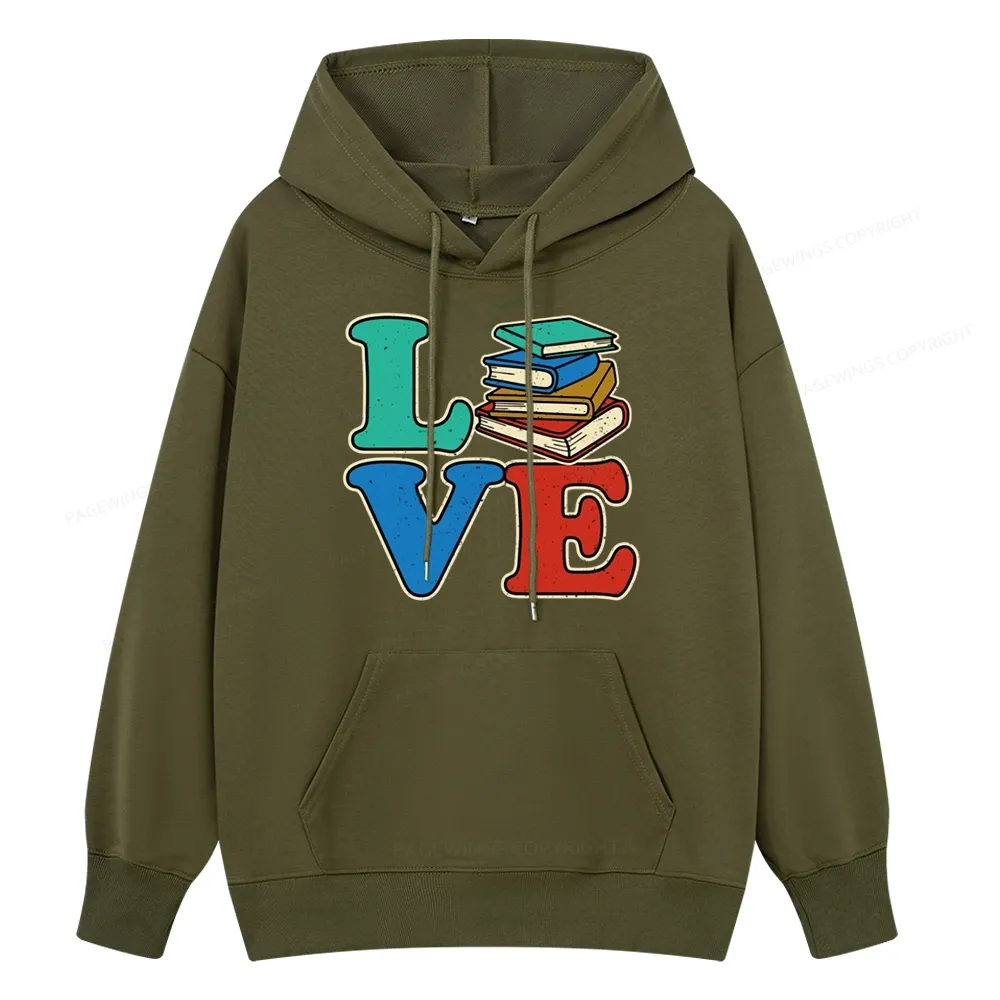 Pagewings Book Lovers Unisex Classic Hoodie