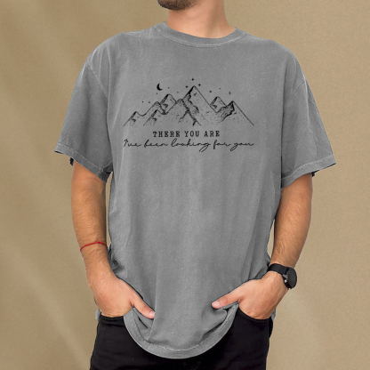Pagewings ive been looking for you Unisex Washed T-shirt