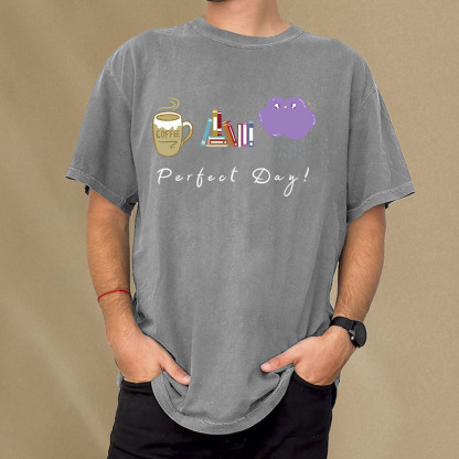 Pagewings Perfect Day Unisex Washed T-shirt
