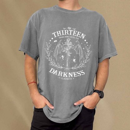 Pagewings The Thirteen Throne Of Glass Unisex Washed T-shirt