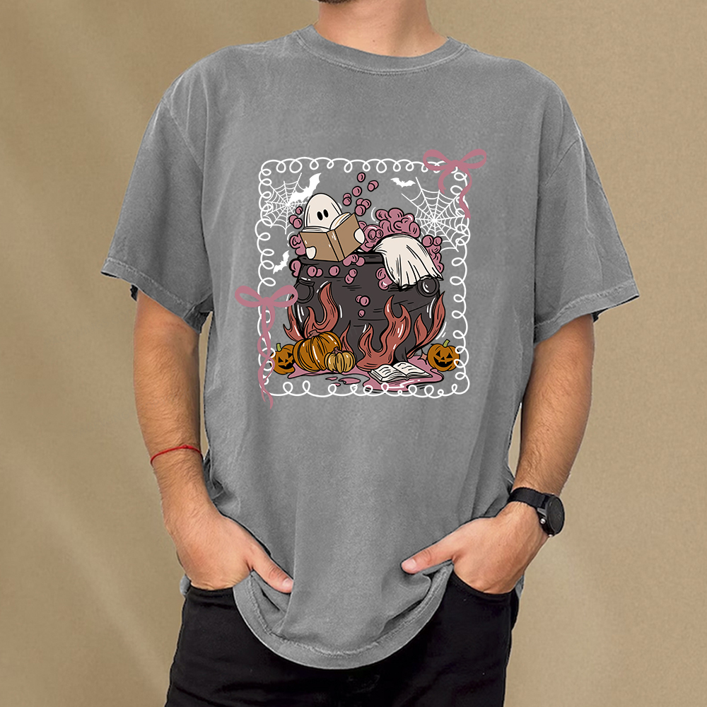 Pagewings Booookaholic Unisex Washed T-shirt