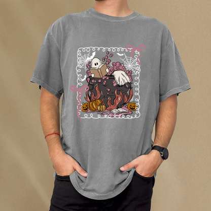 Pagewings Booookaholic Unisex Washed T-shirt