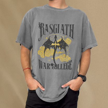 Pagewings Rasgiath Warcollege Unisex Washed T-shirt