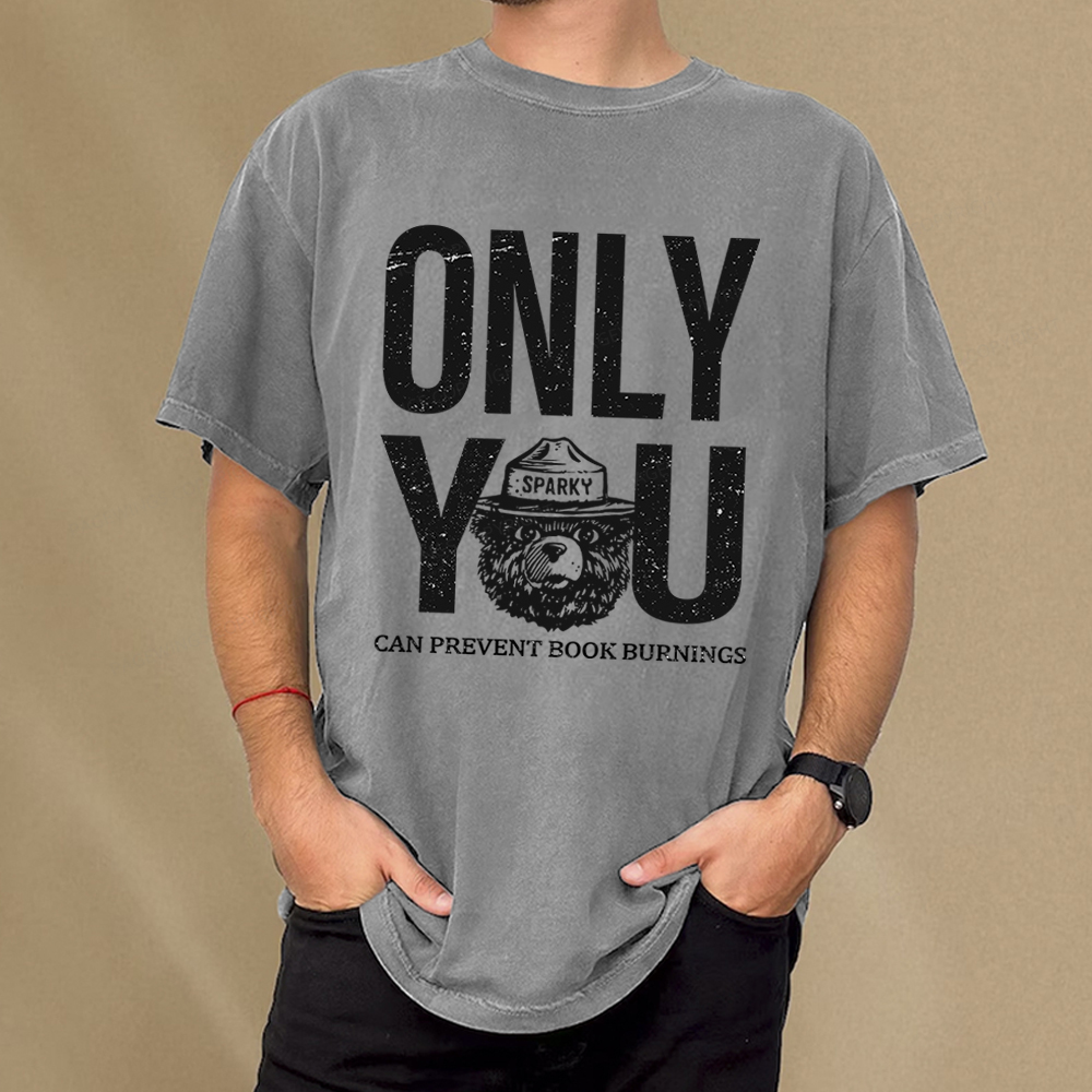 Pagewings Only You Unisex Washed T-shirt