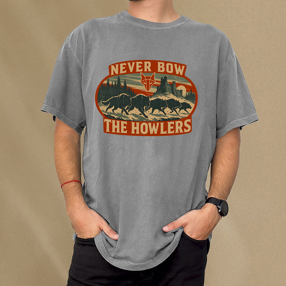 Pagewings The Howlers Unisex Washed T-shirt