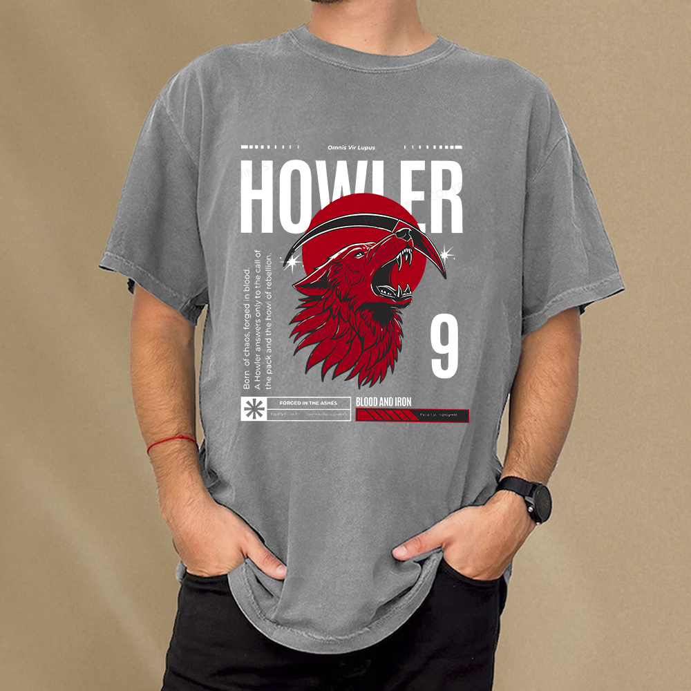 Pagewings Howler Unisex Washed T-shirt