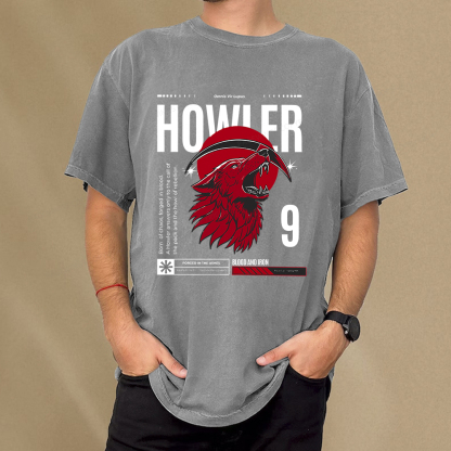 Pagewings Howler Unisex Washed T-shirt