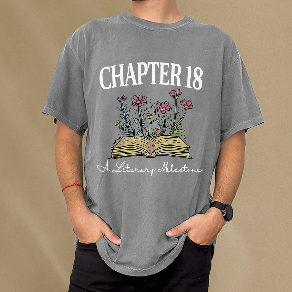 Pagewings Personalized  Unisex Washed T-shirt