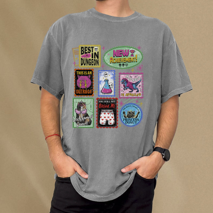 Pagewings New Achievement Unisex Washed T-shirt