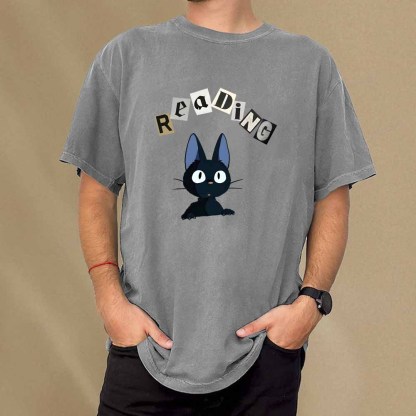 Pagewings Reading Unisex Washed T-shirt