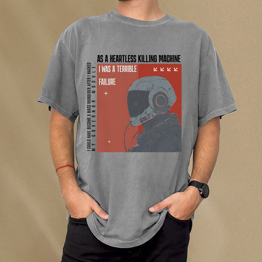 Pagewings I Was A Terrible Failure Unisex Washed T-shirt