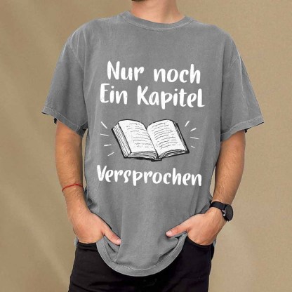 Pagewings Book on Unisex Tie Dye T-Shirt Unisex Washed T-shirt