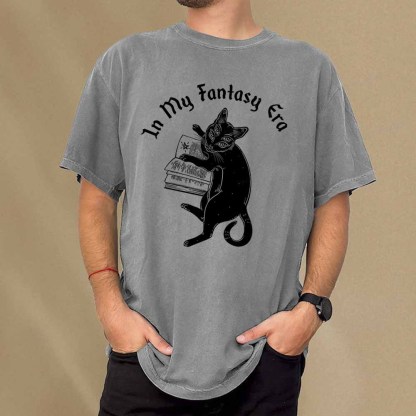 Pagewings In My Fantasy Era Unisex Washed T-shirt