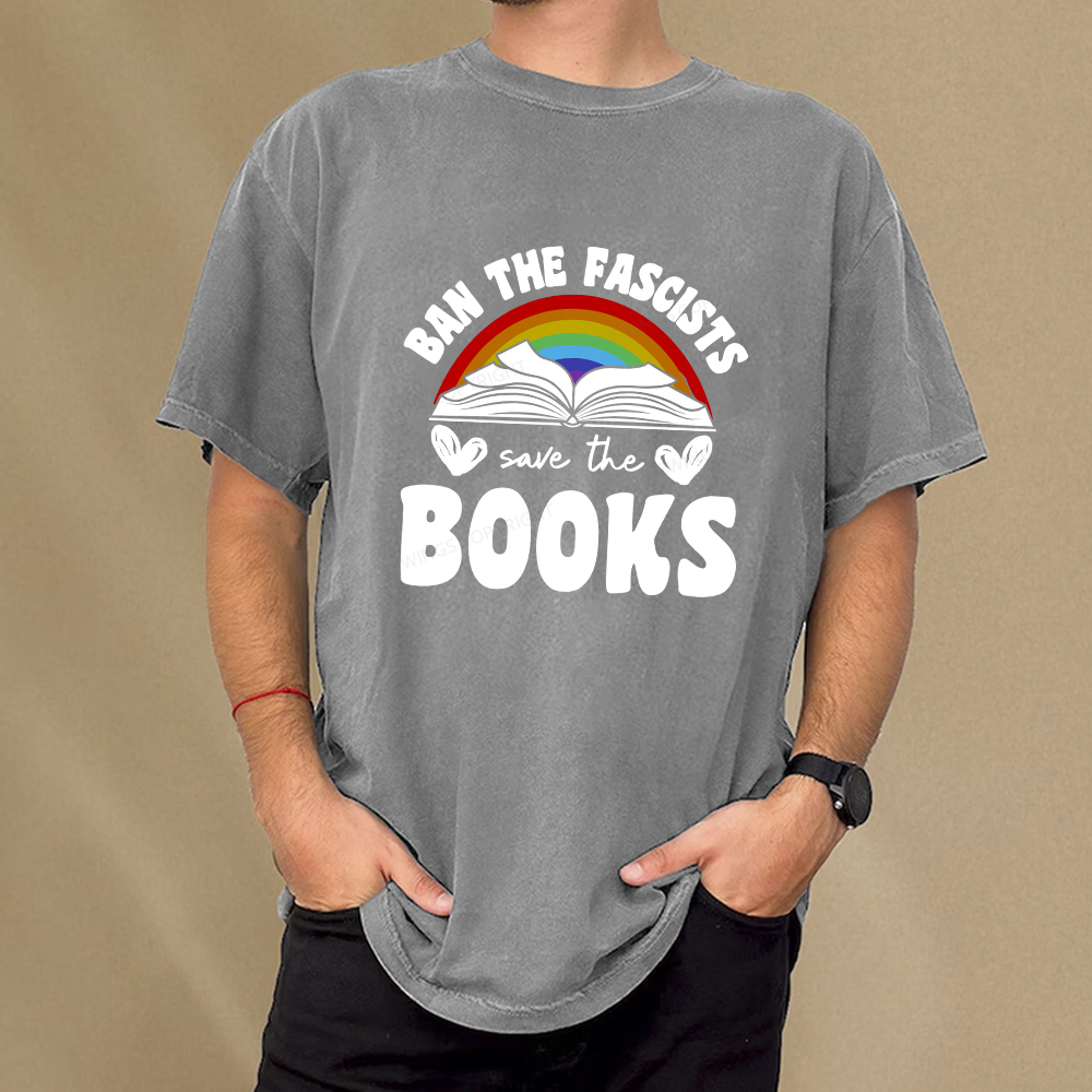 Pagewings Banned books T-Shirt Unisex Washed T-shirt